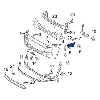 Hyundai OE - Front Right Brake Air Duct