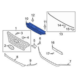 Hyundai OE - Front Radiator Support Access Cover
