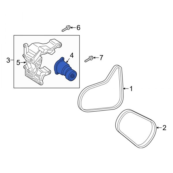 Accessory Drive Belt Tensioner Assembly