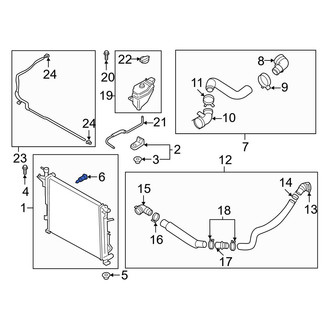 Hyundai OE - Radiator Drain Plug