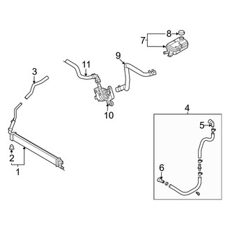 Hyundai OE - Inverter Cooling Components (1.6L)