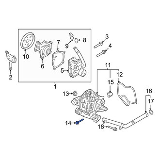Hyundai OE - Engine Coolant Thermostat Housing Bolt