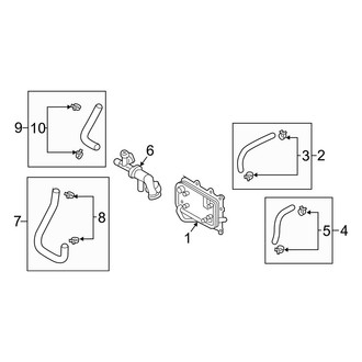 Hyundai OE - Cooling - Trans Oil Cooler (2.4L)