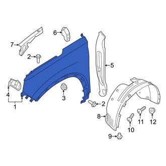 Hyundai OE - Front Left Fender