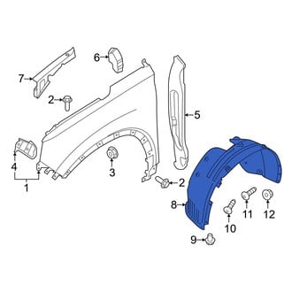 Hyundai OE - Front Right Fender Splash Shield