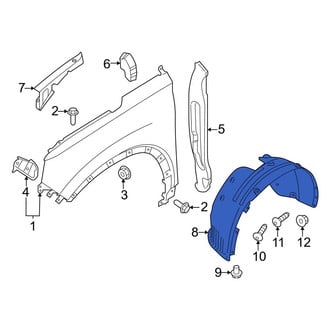 Hyundai OE - Front Right Fender Splash Shield
