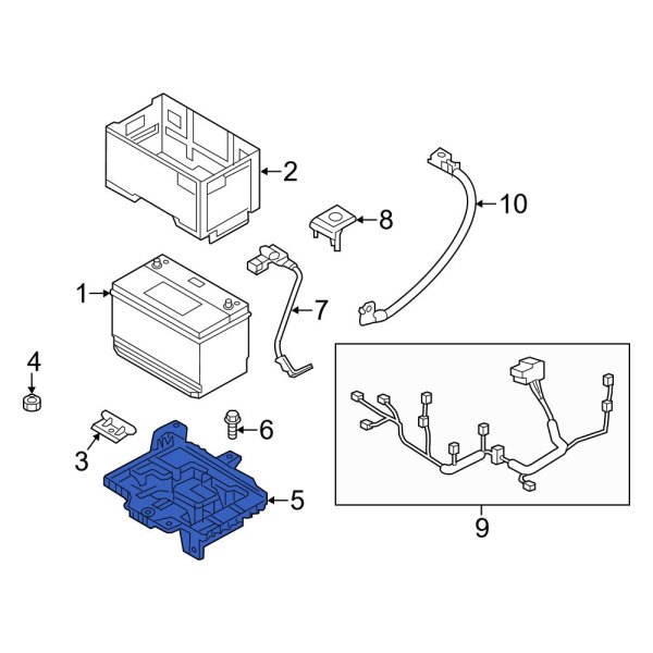 Battery Tray