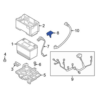 Hyundai OE - Battery Terminal Cover