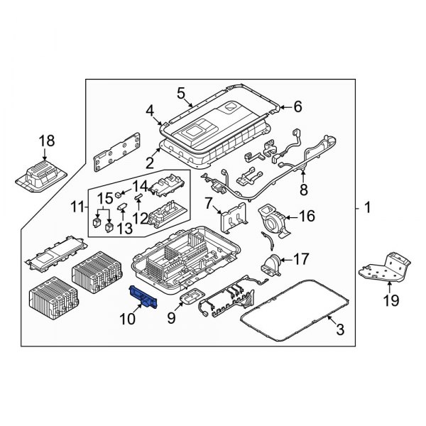 Drive Motor Battery Pack Connector