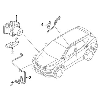 Hyundai OE - Electrical - ABS Components (Calligraphy / Limited / SE / SEL / XRT)