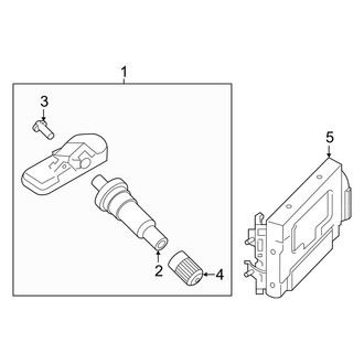 Hyundai OE - Electrical - Tire Pressure Monitor Components (Limited / SE / SEL / SEL Plus / Ultimate)