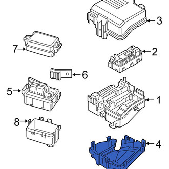Hyundai OE - Lower Fuse and Relay Center Cover