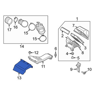 Hyundai OE - Engine Air Intake Hose Adapter