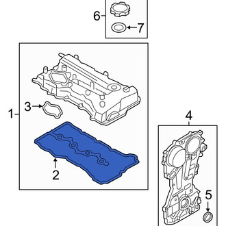 Hyundai OE - Engine Valve Cover Gasket