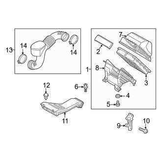 Hyundai OE - Engine - Air Intake (2.4L)