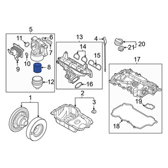 Hyundai OE - Engine Oil Filter Element