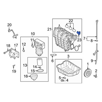 Hyundai OE - Engine Intake Manifold Gasket