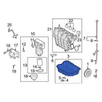 Hyundai OE - Engine Oil Pan