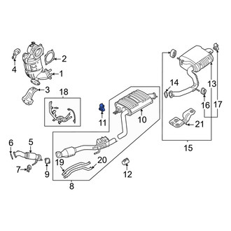 Hyundai OE - Exhaust System Hanger