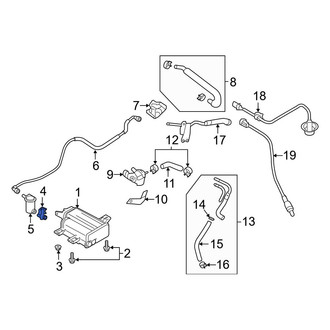 Hyundai OE - Vapor Canister Purge Solenoid