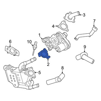 Hyundai OE - Exhaust Gas Recirculation (EGR) Cooler Gasket