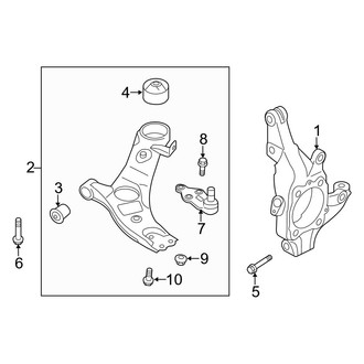 Hyundai OE - Front Suspension - Suspension Components