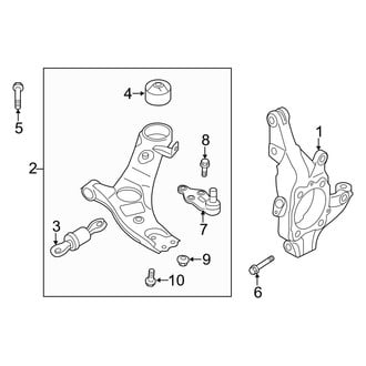 Hyundai OE - Front Suspension - Suspension Components