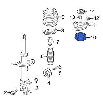 Hyundai OE - Front Suspension Strut Bearing