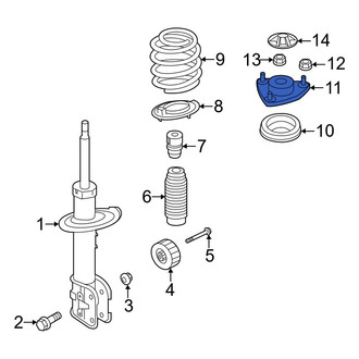 Hyundai OE - Front Suspension Strut Mount
