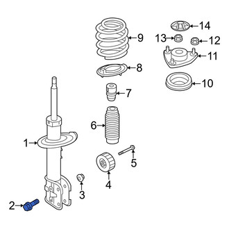 Hyundai OE - Suspension Strut Bolt