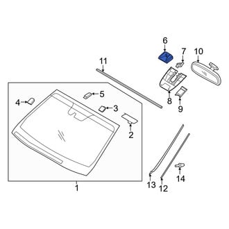 Hyundai OE - Front Lane Departure System Camera