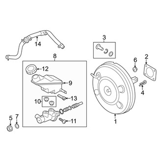 Hyundai OE - Cowl - Components on Dash Panel (2.4L)