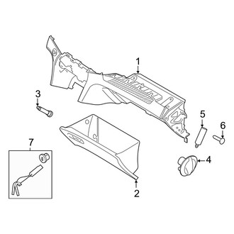 Hyundai OE - Instrument Panel - Glove Box