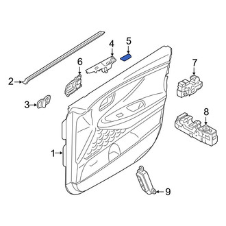 Hyundai OE - Front Right Inner Exterior Door Handle Cover