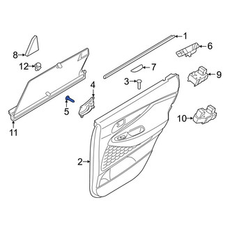 Hyundai OE - Interior Door Handle Screw