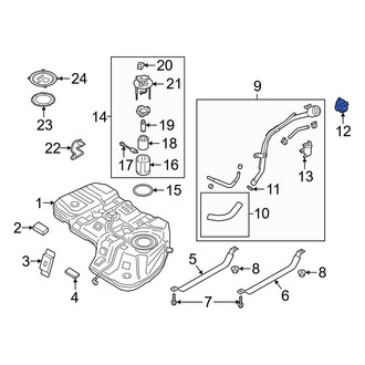 Hyundai OE - Fuel Tank Cap