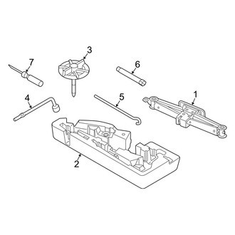 Hyundai OE - Rear Body & Floor - Jack & Components