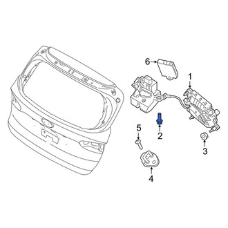 Hyundai OE - Liftgate Latch Bolt