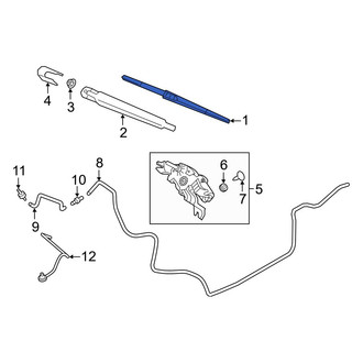 Hyundai OE - Rear Wiper Blade