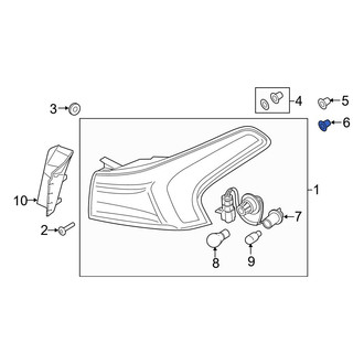 Hyundai OE - Tail Light Clip