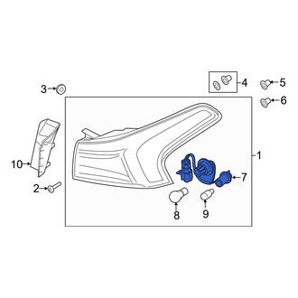 Hyundai OE - Rear Tail Light Wiring Harness