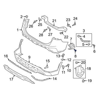 Hyundai OE - Radiator Support Panel Bolt