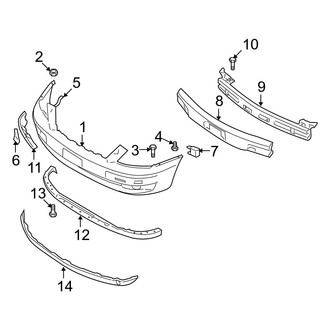 Hyundai OE - Front Bumper - Bumper & Components
