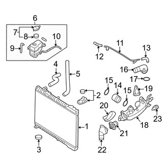 Hyundai OE - Cooling - Radiator & Components (GLS / Limited)