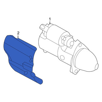 Hyundai OE - Starter Heat Shield