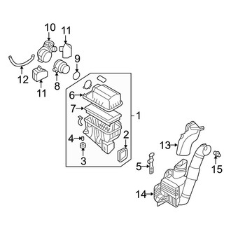 Hyundai OE - Engine / Transaxle - Air Intake