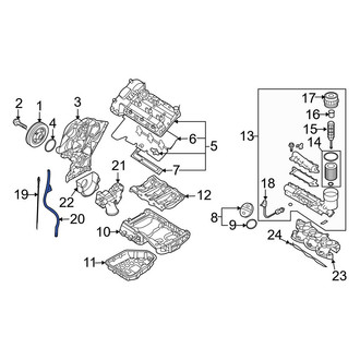 Hyundai OE - Engine Oil Dipstick Tube