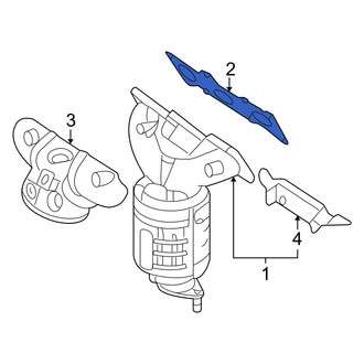 Hyundai OE - Right Exhaust Manifold Gasket