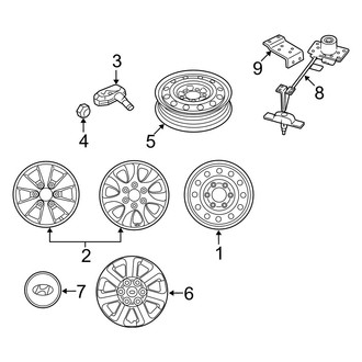 Hyundai OE - Wheels