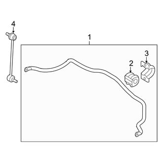 Hyundai OE - Front Suspension - Stabilizer Bar & Components (GLS / Limited)